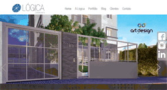 Desktop Screenshot of logicaengenharia.com.br